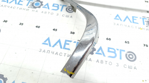 Front bumper grille frame Lexus ES300h ES350 13-15 prerest chrome, broken, broken guide, sand
