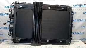 Sunroof assembly Ford Explorer 11-17 panorama, black curtain, for cleaning