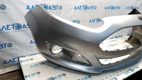 Front bumper bare Ford Fiesta 14-19 rest usa, silver, dented, scratches