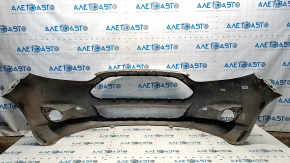 Front bumper bare Ford Fiesta 14-19 rest usa, silver, dented, scratches