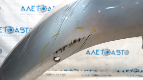 Front bumper bare Ford Fiesta 14-19 rest usa, silver, dented, scratches