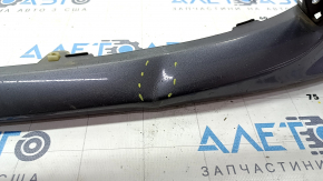 Bare front bumper Lexus ES300h ES350 13-15 pre-restoration for parking sensors, graphite, scratches, dented