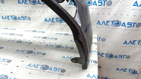 Bare front bumper Lexus ES300h ES350 13-15 pre-restoration for parking sensors, graphite, scratches, dented