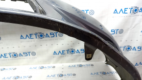 Bare front bumper Lexus ES300h ES350 13-15 pre-restoration for parking sensors, graphite, scratches, dented