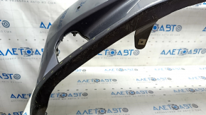 Bare front bumper Lexus ES300h ES350 13-15 pre-restoration for parking sensors, graphite, scratches, dented