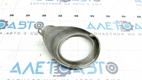 Right fog light frame Lexus ES300h ES350 13-15 pre-rest chrome sand, broken fastening