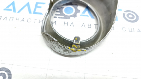 Right fog light frame Lexus ES300h ES350 13-15 pre-rest chrome sand, broken fastening