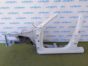 Front left quarter Mazda CX-5 17- sawn off, with central pillar, white, butt