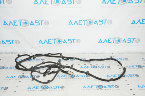 Wiring of the front bumper Tesla Model S 12-15 pre-rest without parking sensors, insulation peeled off