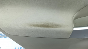 Door trim card rear left Toyota Prius 30 10-15 beige, with beige insert cloth, scratches, for dry cleaning