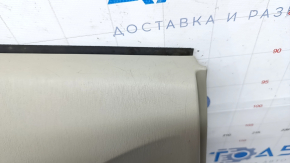 Door trim card rear left Toyota Prius 30 10-15 beige, with beige insert cloth, scratches, for dry cleaning