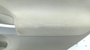 Door trim card front right Toyota Prius 30 10-15 beige, with beige insert cloth, for dry cleaning, dents, scuffed