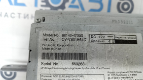 Monitor, display, navigation Toyota Prius 30 13-15 scratches
