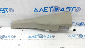 Side trim rear seats left Toyota Prius 30 10-15 beige velour, for dry cleaning