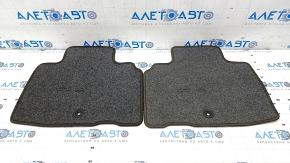 Set of floor mats for Lincoln Nautilus 19-23 brown cloth, for cleaning