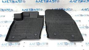 Set of floor mats for Lincoln Nautilus 19-20 rubber black