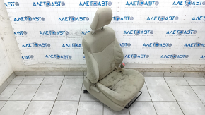 Passenger seat Toyota Prius 30 10-15 without airbag, mechanical, beige velour, dry-cleanable