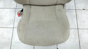Driver's seat Toyota Prius 30 10-15 without airbag, manual, beige velour, dry-cleanable, rusty at the bottom