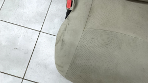 Driver's seat Toyota Prius 30 10-15 without airbag, manual, beige velour, dry-cleanable, rusty at the bottom