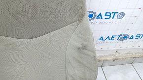 Driver's seat Toyota Prius 30 10-15 without airbag, manual, beige velour, dry-cleanable, rusty at the bottom