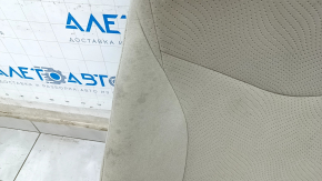 Driver's seat Toyota Prius 30 10-15 without airbag, manual, beige velour, dry-cleanable, rusty at the bottom