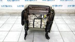Driver's seat Toyota Prius 30 10-15 without airbag, manual, beige velour, dry-cleanable, rusty at the bottom
