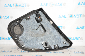 Door trim card rear left Tesla Model S 12-15 pre-rest black, with gray insert, with backlight, for dry cleaning, tear