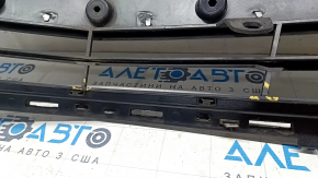 Lower grille of the front bumper Chevrolet Volt 16 - for parking sensors, chrome, sand, cracks, broken fragment