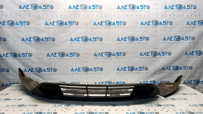 Front bumper lip Ford Escape MK3 17-19 rest, structure, cracked