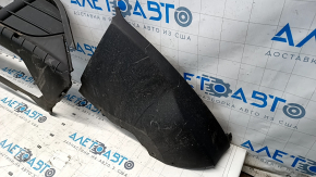 Front bumper lip Ford Escape MK3 17-19 rest, structure, cracked