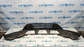 Front bumper lip Ford Escape MK3 17-19 rest, structure, cracked