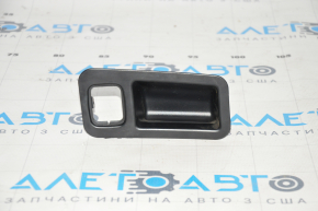 Left trunk lid handle Tesla Model S 12-21 black, under button, break fastener