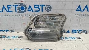 Right turn signal Ford Escape MK3 17-19 rest white with fog lights, broken mount