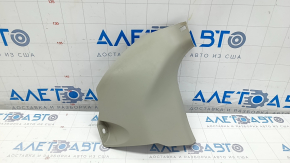 Front pillar trim lower left Toyota Prius 30 10-15 beige, scuffs, needs cleaning