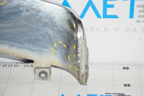 Tesla Model S 12-15 pre-rest rear bumper diffuser chrome, scratches, crack, peeling chrome