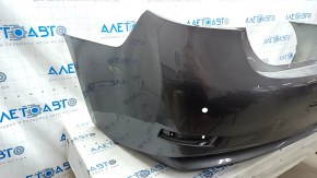 Bare rear bumper Lexus ES300h 13-18 for parking sensors, graphite, tear, cracks, scratches, dents