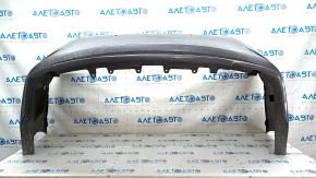 Bare rear bumper Lexus ES300h 13-18 for parking sensors, graphite, tear, cracks, scratches, dents