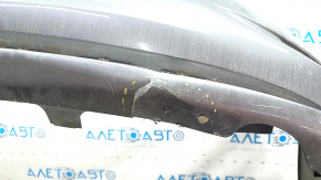 Bare rear bumper Lexus ES300h 13-18 for parking sensors, graphite, tear, cracks, scratches, dents