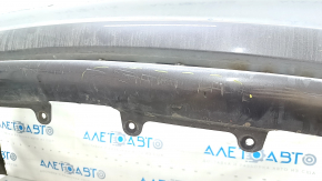 Bare rear bumper Lexus ES300h 13-18 for parking sensors, graphite, tear, cracks, scratches, dents