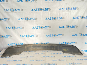 Tesla Model S 12-15 pre-restoration rear bumper lip, structure, worn, broken mount