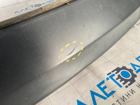 Tesla Model S 12-15 pre-restoration rear bumper lip, structure, worn, broken mount