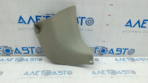 Front pillar trim lower right Toyota Prius 30 10-15 beige, worn, needs cleaning