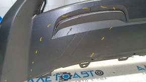 Adjustment of the front bumper lower VW Tiguan 18 - scratches, scratches