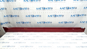 Right threshold Toyota Prius 30 10-15 red, scratches