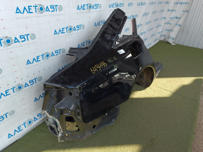Quarter wing rear right Audi A6 C7 12-18 black, sawn off, pokes