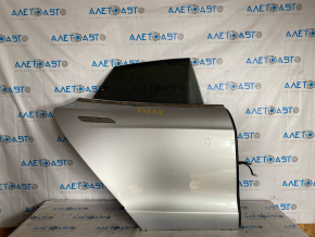 Door assembly rear right Tesla Model S 12-15 pre-rest, silver PMSS, bumps on chrome, bump