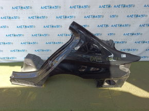 Quarter wing rear left BMW 5 G30 17-23 sawed off, black, pokes