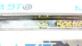 Lower rear bumper molding Nissan Rogue 17 - chrome, broken fastener