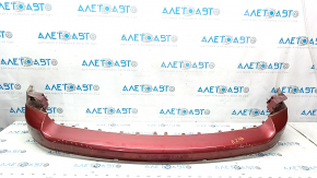 Bumper front bare top Jeep Patriot 11-17 red PRP, scratches, non-factory holes