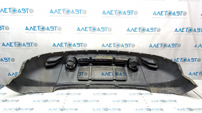 Bumper front bare bottom Jeep Patriot 11-17 structure, crushed, scratches